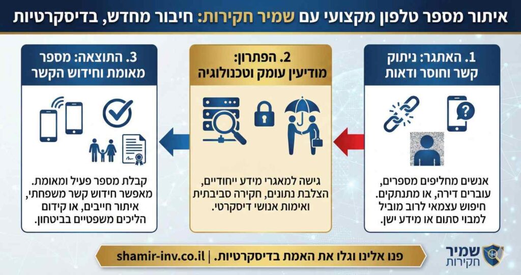 איתור מספר טלפון