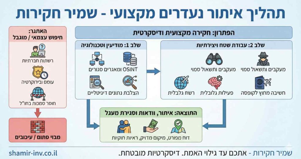 איתור נעדרים