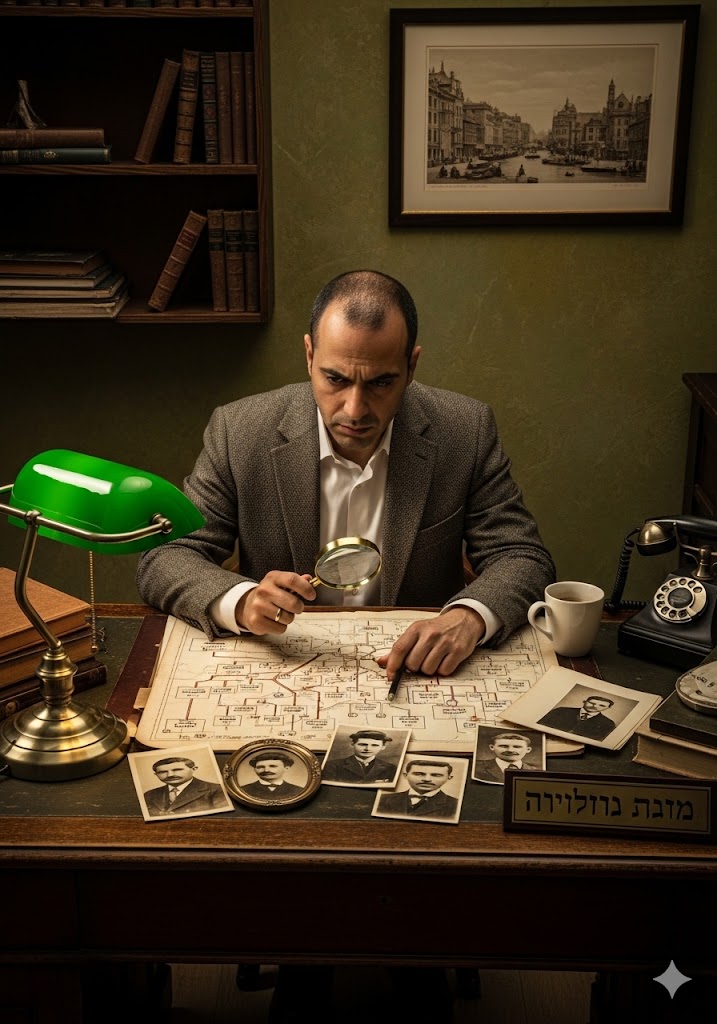 מסע שורשים בעזרת חוקר פרטי לבניית עץ משפחתי מושלם